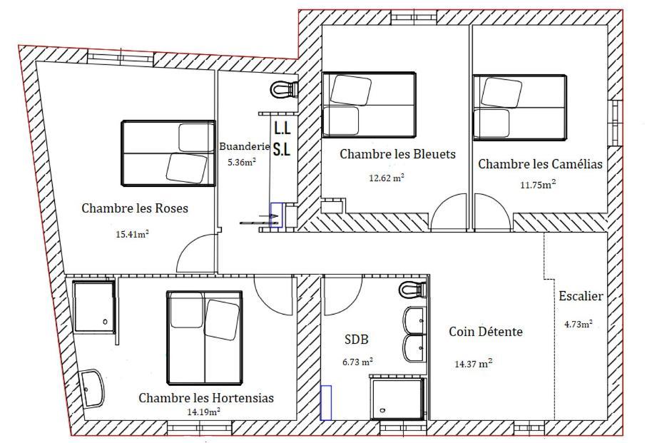 Gite De Charme Pour 10 Personnes Camelas Exterior photo