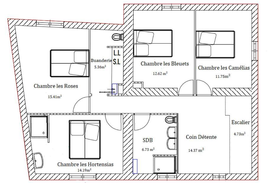 Gite De Charme Pour 10 Personnes Villa Camelas Exterior photo